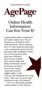 ONLINE HEALTH INFORMATION: CAN YOU TRUST IT? 